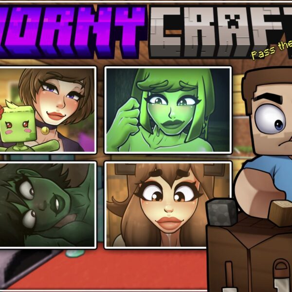 Welcome to the world of HornyCraft game! This is an 18+ fan parody where you have to play as a guy named Steve who lives in a cubic world. This world is fraught with a lot of vulgarities, be sure of it!