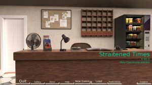 It's a game about a young guy living together with a small Commune of Mother superior, holy Father and two novice Sisters.