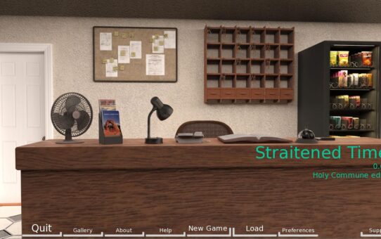 It's a game about a young guy living together with a small Commune of Mother superior, holy Father and two novice Sisters.