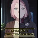 2D adult parody artwork of a pink-haired Jedi woman restrained aboard a sci-fi starship, inspired by Naruto and Star Wars, dramatic lighting and dark futuristic setting.