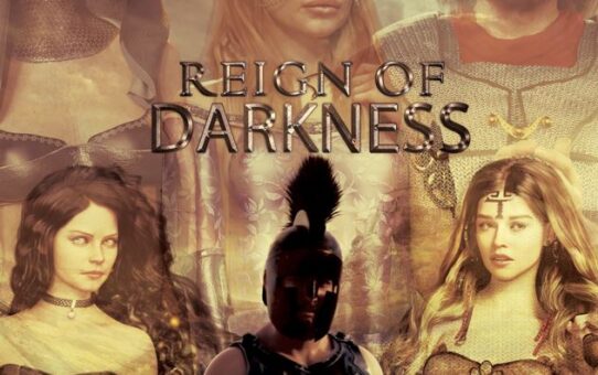 3D adult fantasy comic cover featuring medieval characters and dark atmosphere