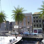 3D adult comic cover featuring a summer vacation theme with stylized characters