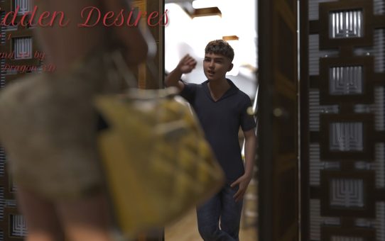 Hidden Desires adult comic 3D escort fantasy story