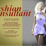 Fashion Consultant adult comic by SedesDiS blonde woman choosing outfit