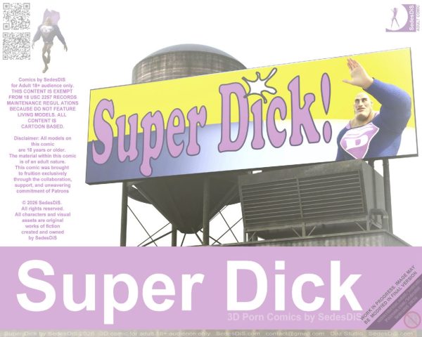 Super Dick Adult Comic by SedesDiS Cover image