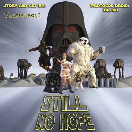 Still No Hope by Tlameteotl 3D Star Wars parody comic